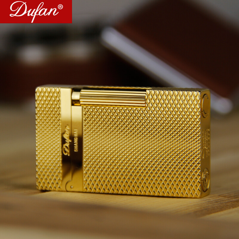 品味與個(gè)性的完美結(jié)合 法國(guó)dufan都梵D1052A全銅充氣體打火機(jī)